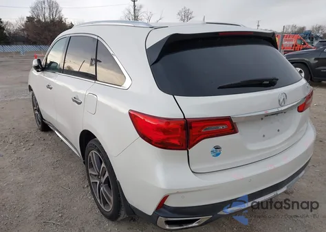 2017 Acura Mdx Advance Package z USA, uszkodzony, nr VIN 5FRYD3H85HB004754